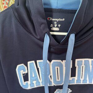 Champion Navy Blue UNC Chapel Hill - Carolina Tar Heels Hooded Sweatshirt